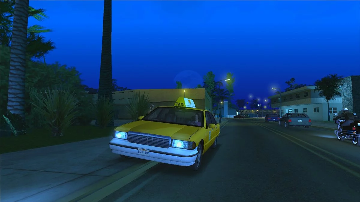 Улучшенные номерные знаки из бета-версии / GTA San Andreas