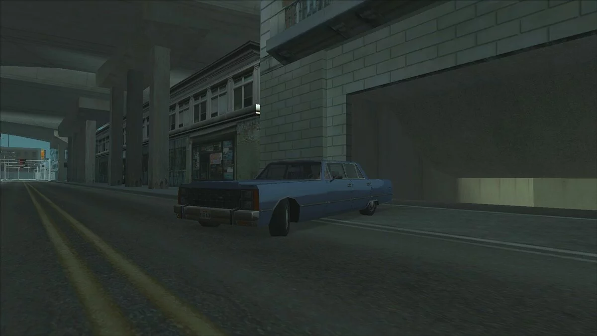 Улучшенные номерные знаки из бета-версии / GTA San Andreas