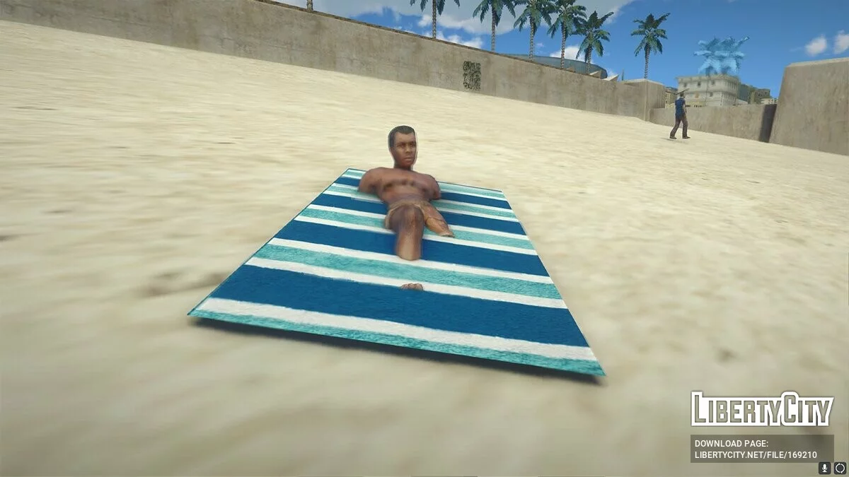 Новые пляжные полотенца / GTA San Andreas