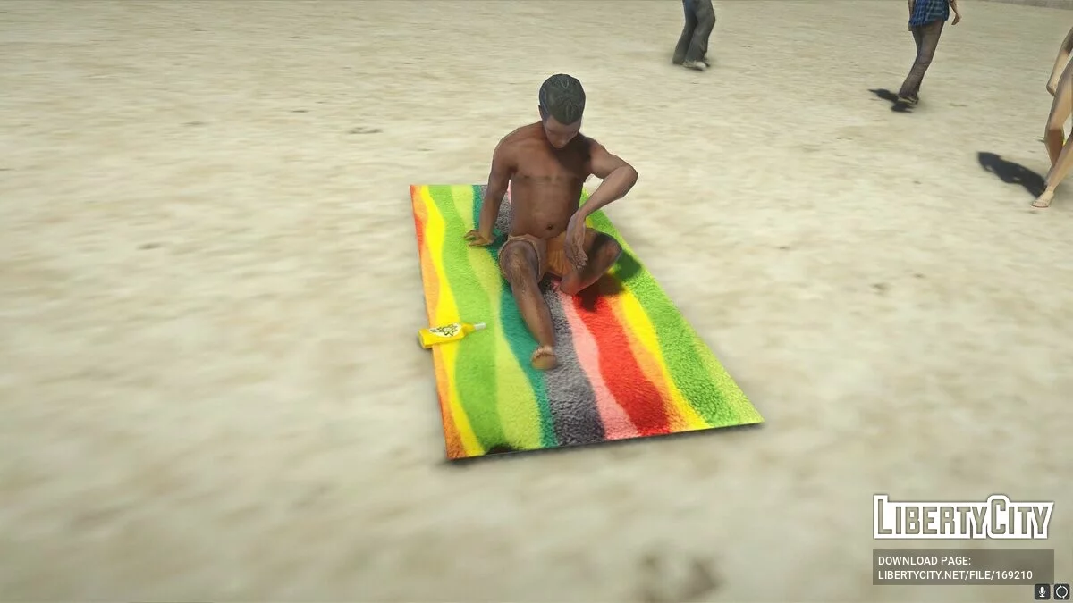 Новые пляжные полотенца / GTA San Andreas