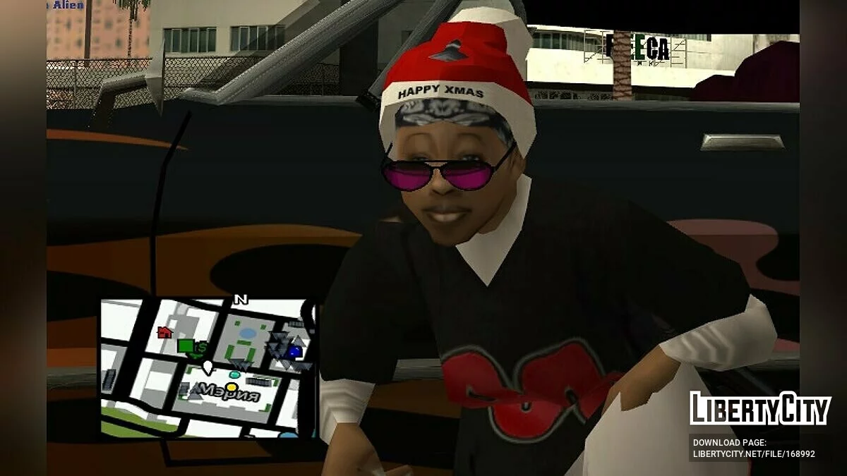 Карта с метками для SAMP-RP / GTA San Andreas