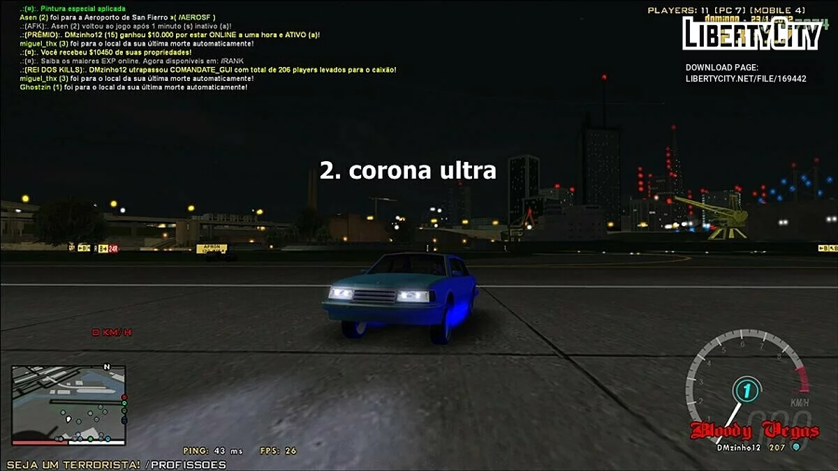Ultra Corona Graphics / GTA San Andreas