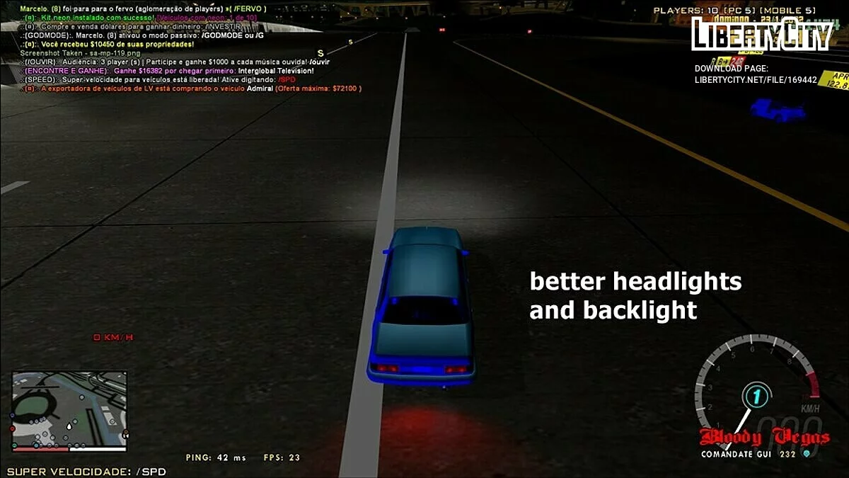 Ultra Corona Graphics / GTA San Andreas