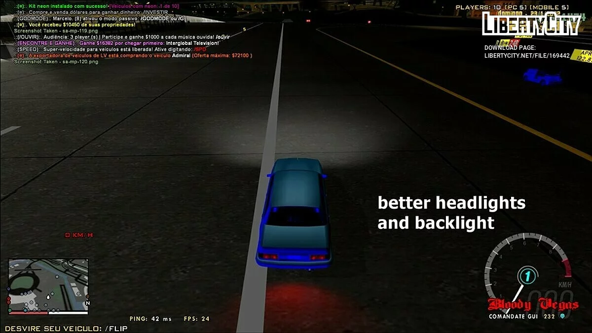 Ultra Corona Graphics / GTA San Andreas