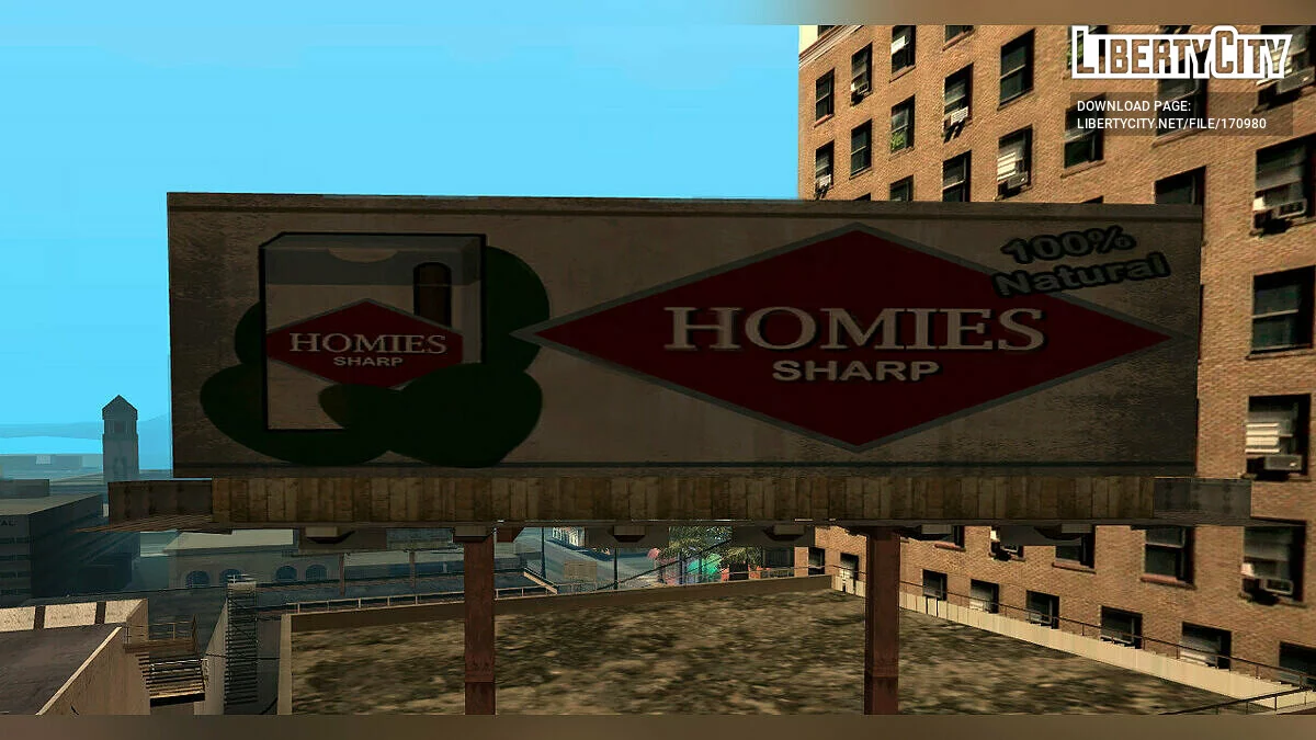 Redesigned Billboards HD / GTA San Andreas