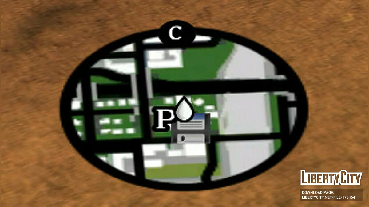 Игровой HUD на русском / GTA San Andreas