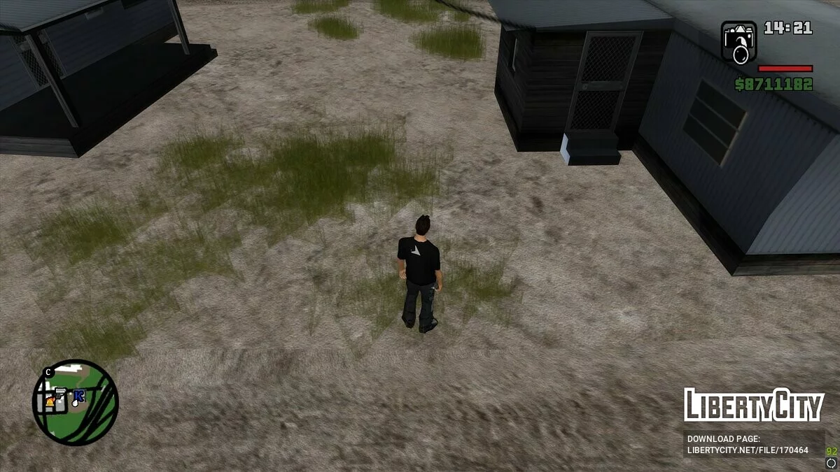 Игровой HUD на русском / GTA San Andreas