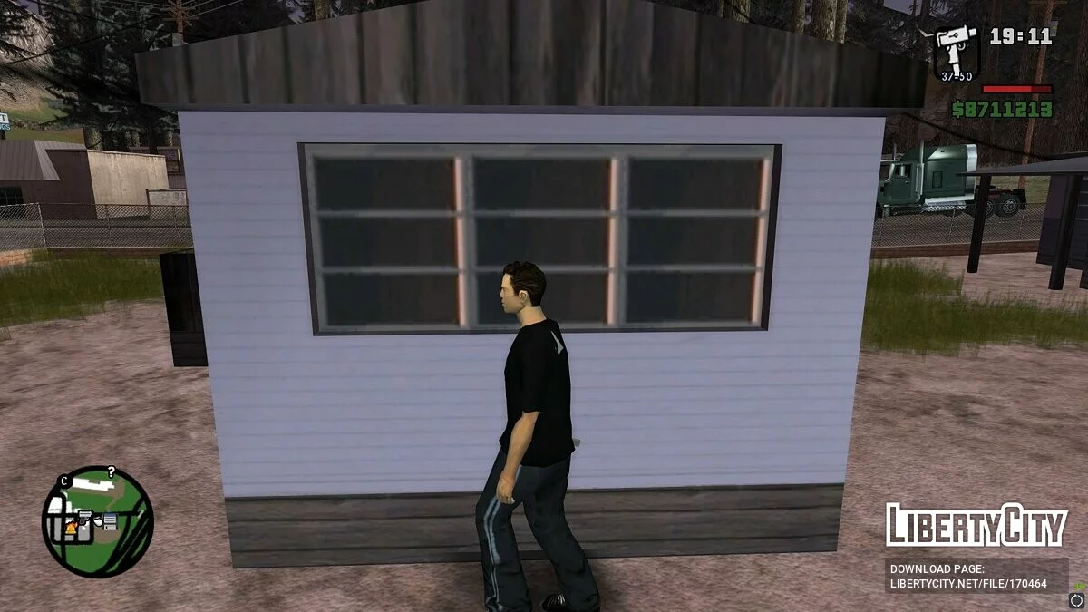 Игровой HUD на русском / GTA San Andreas