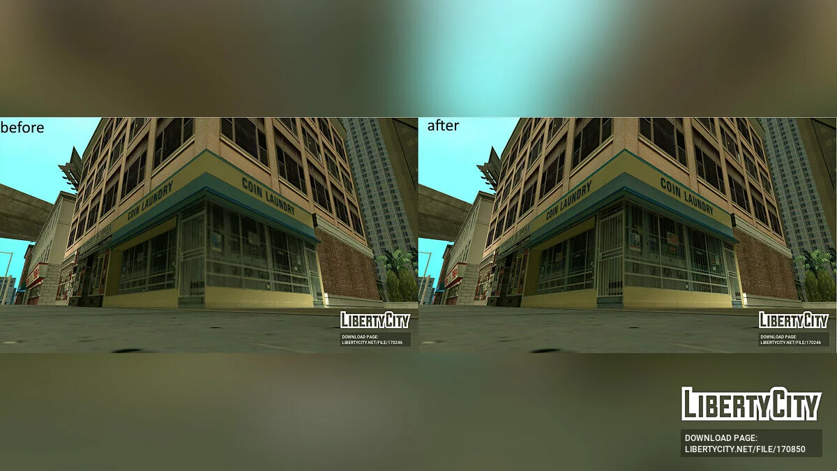 Пак различных исправлений для текстур / GTA San Andreas