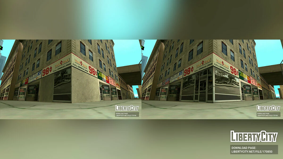 Пак различных исправлений для текстур / GTA San Andreas