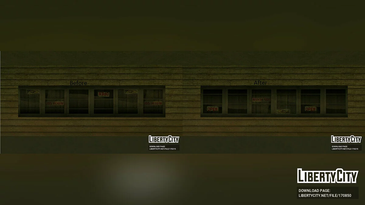 Пак различных исправлений для текстур / GTA San Andreas