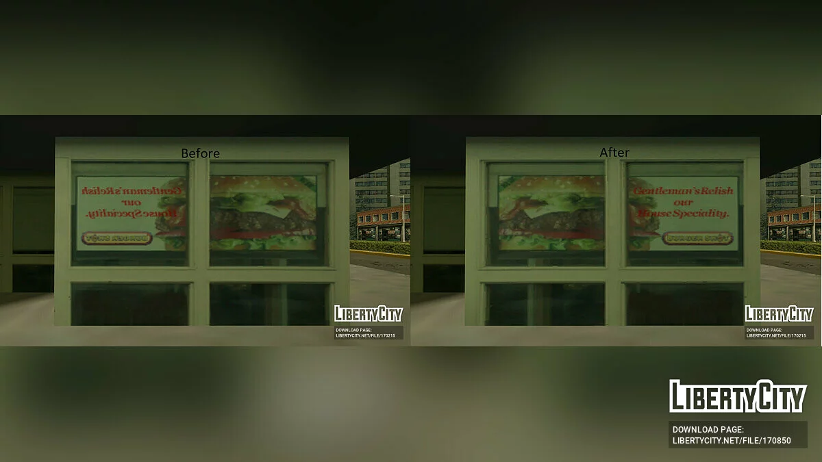 Пак различных исправлений для текстур / GTA San Andreas