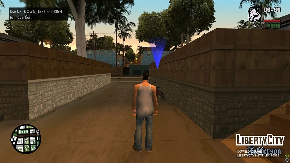 Русский интерфейс / GTA San Andreas
