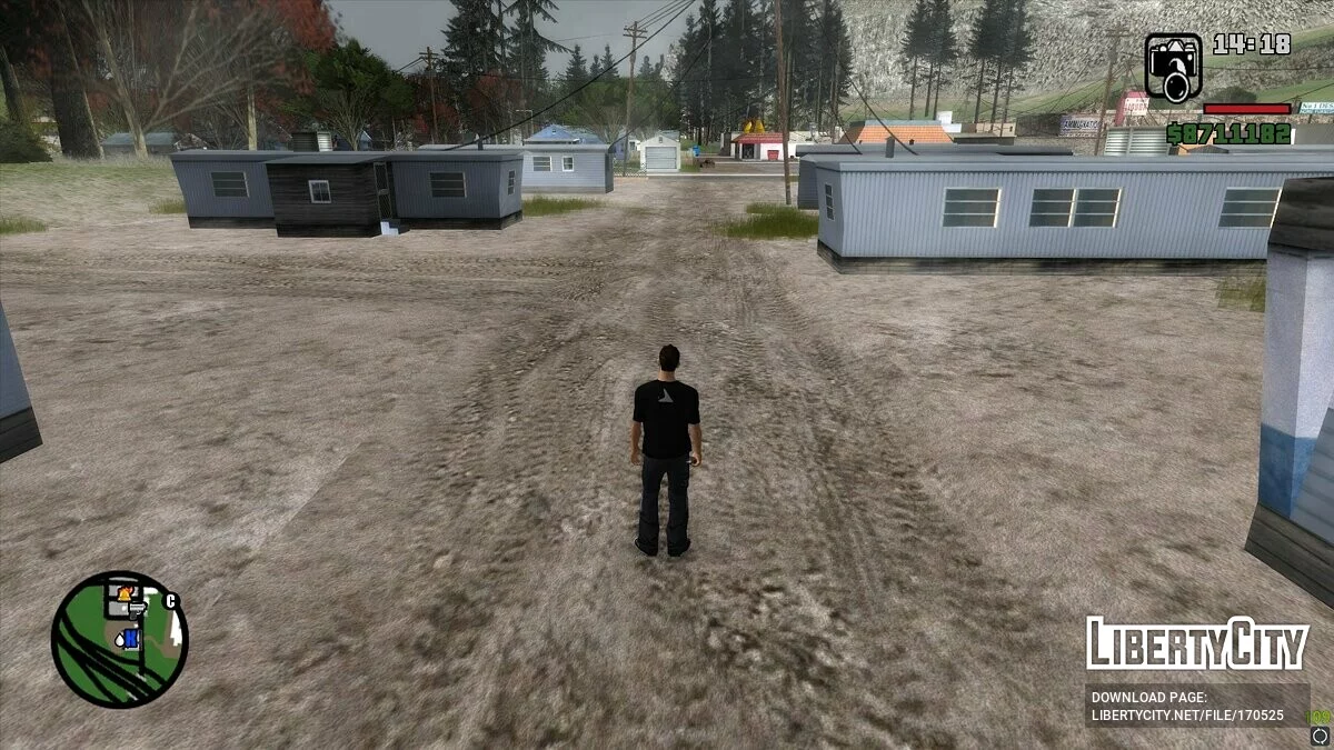 Русский интерфейс / GTA San Andreas