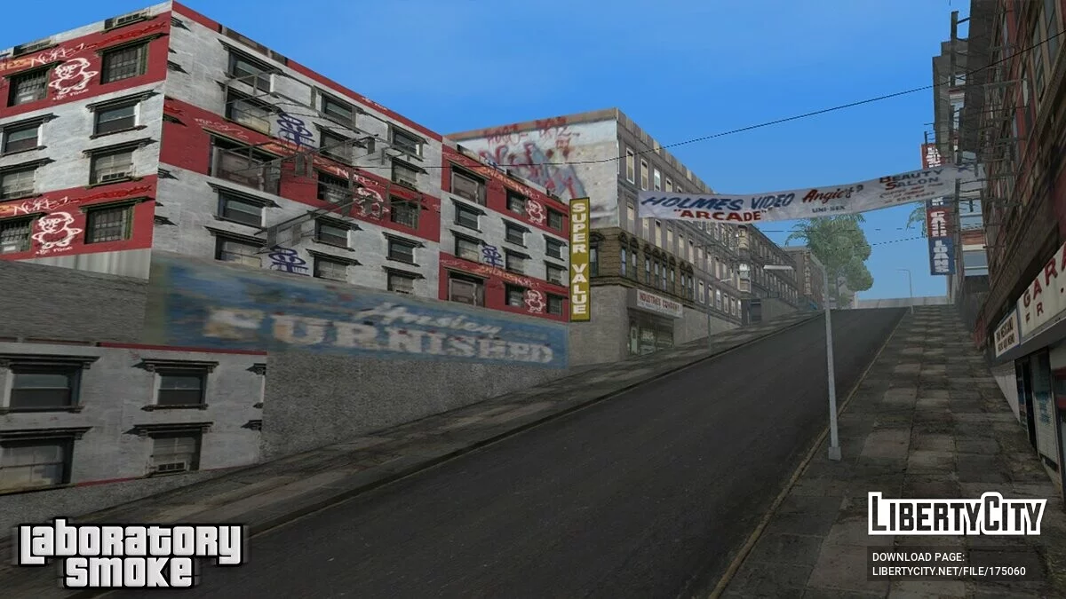 Новые текстуры Штата / GTA San Andreas