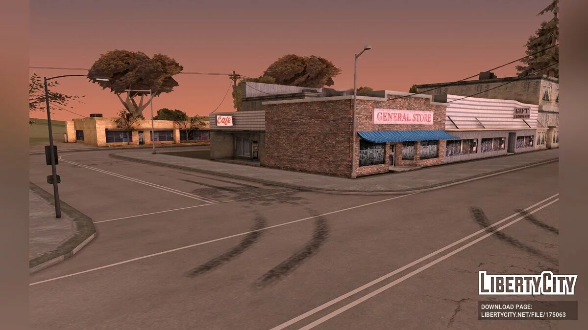 Ремастеред дорог из GTA 3 / GTA San Andreas