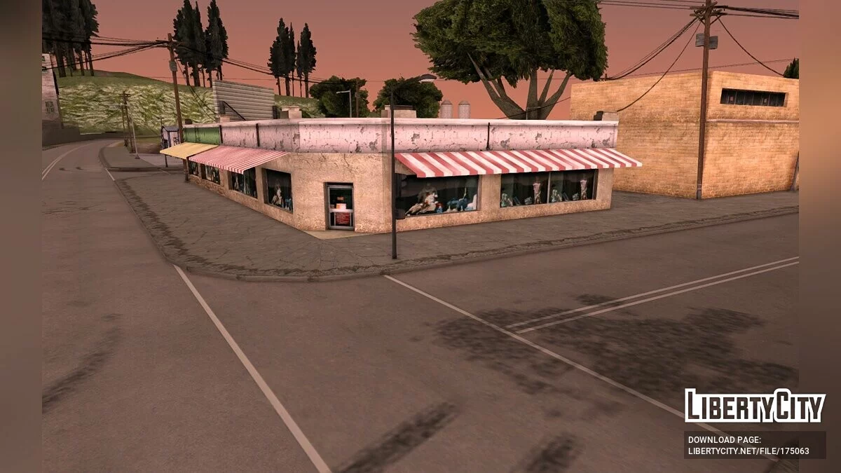 Ремастеред дорог из GTA 3 / GTA San Andreas