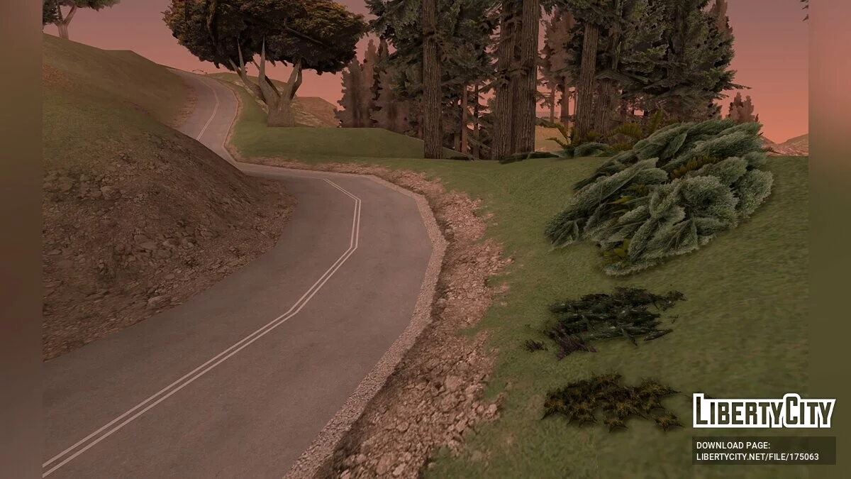 Ремастеред дорог из GTA 3 / GTA San Andreas