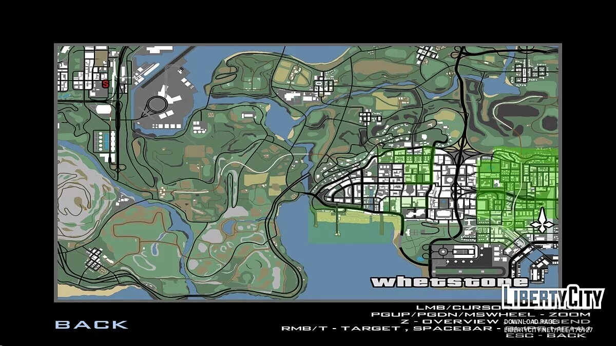 Карта и радар из Definitive Edition / GTA San Andreas