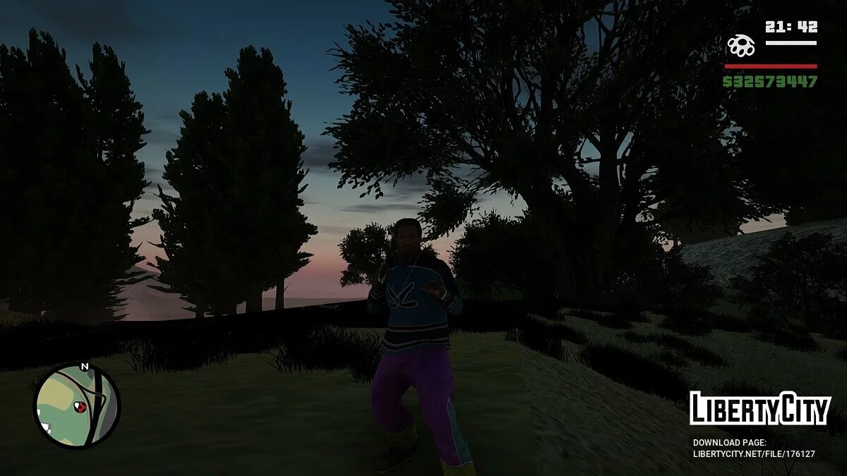 Карта и радар из Definitive Edition / GTA San Andreas