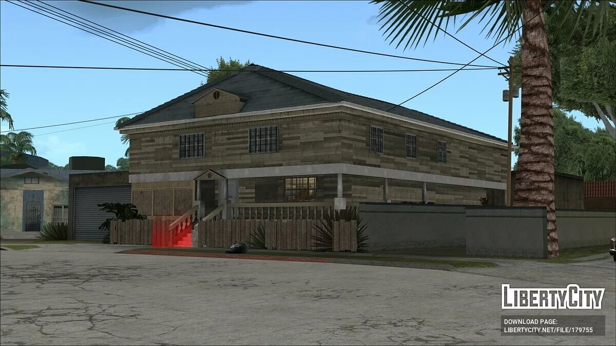 HD Дом СиДжея / GTA San Andreas