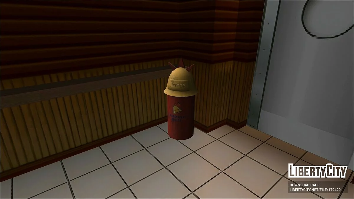HD Мусорка из Cluckin' Bell / GTA San Andreas