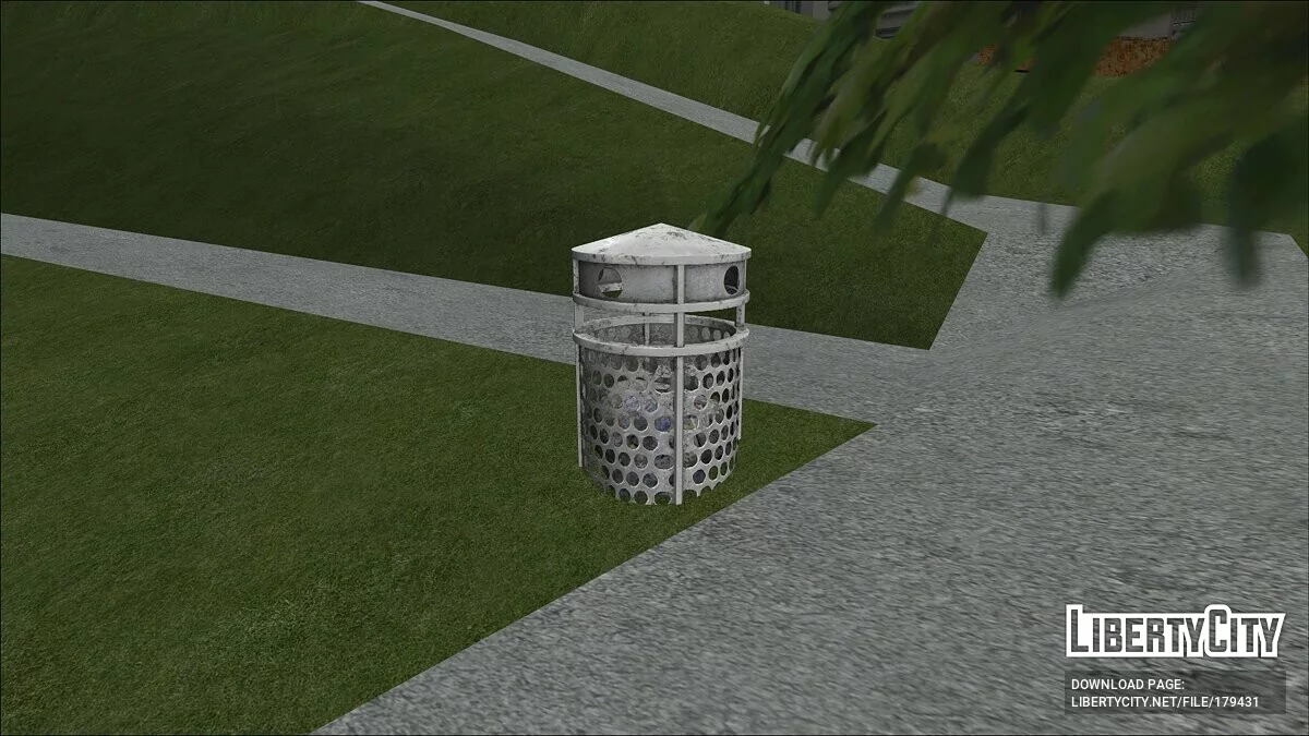 HD Пак мусорных вёдер / GTA San Andreas