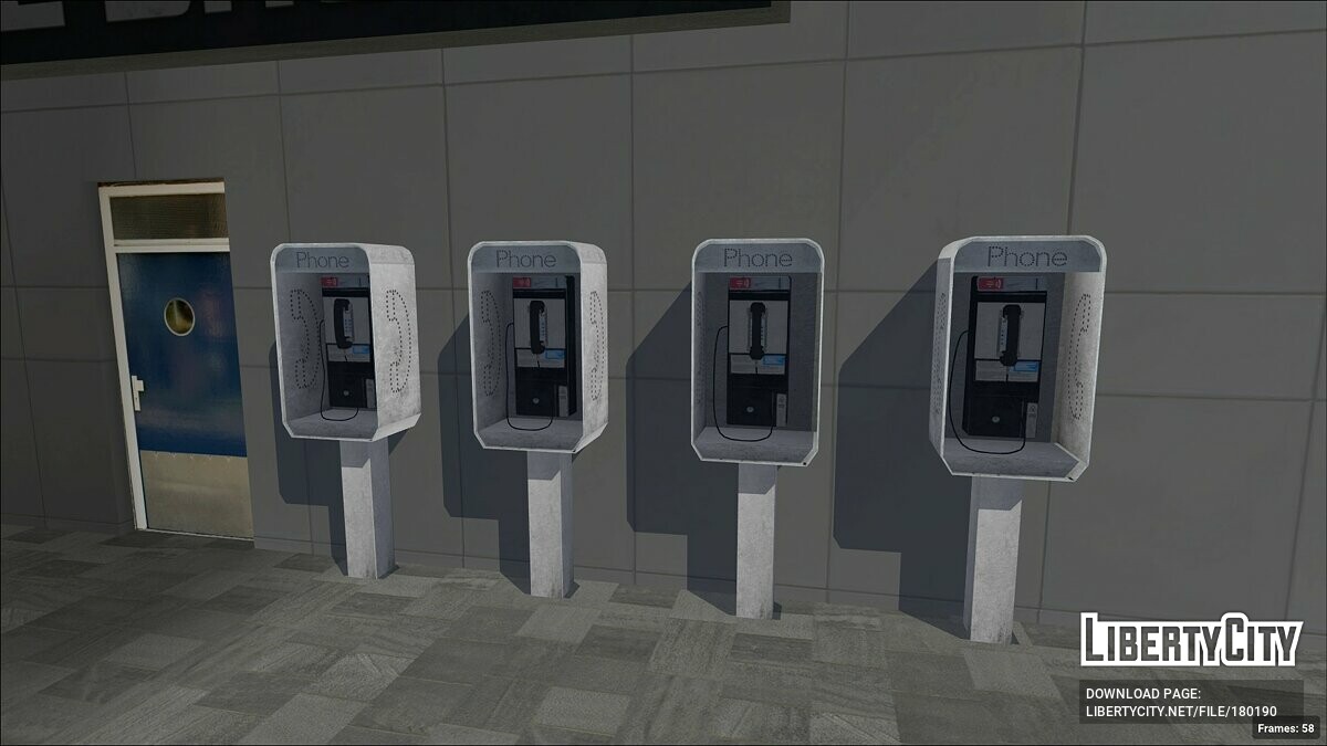 Замена phonebooth1.dff в GTA San Andreas (8 файлов) / Файлы отсортированы  по скачиваниям в порядке возрастания