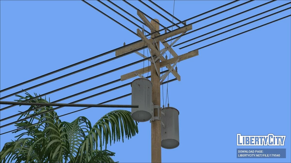 HD Телеграфный столб / GTA San Andreas