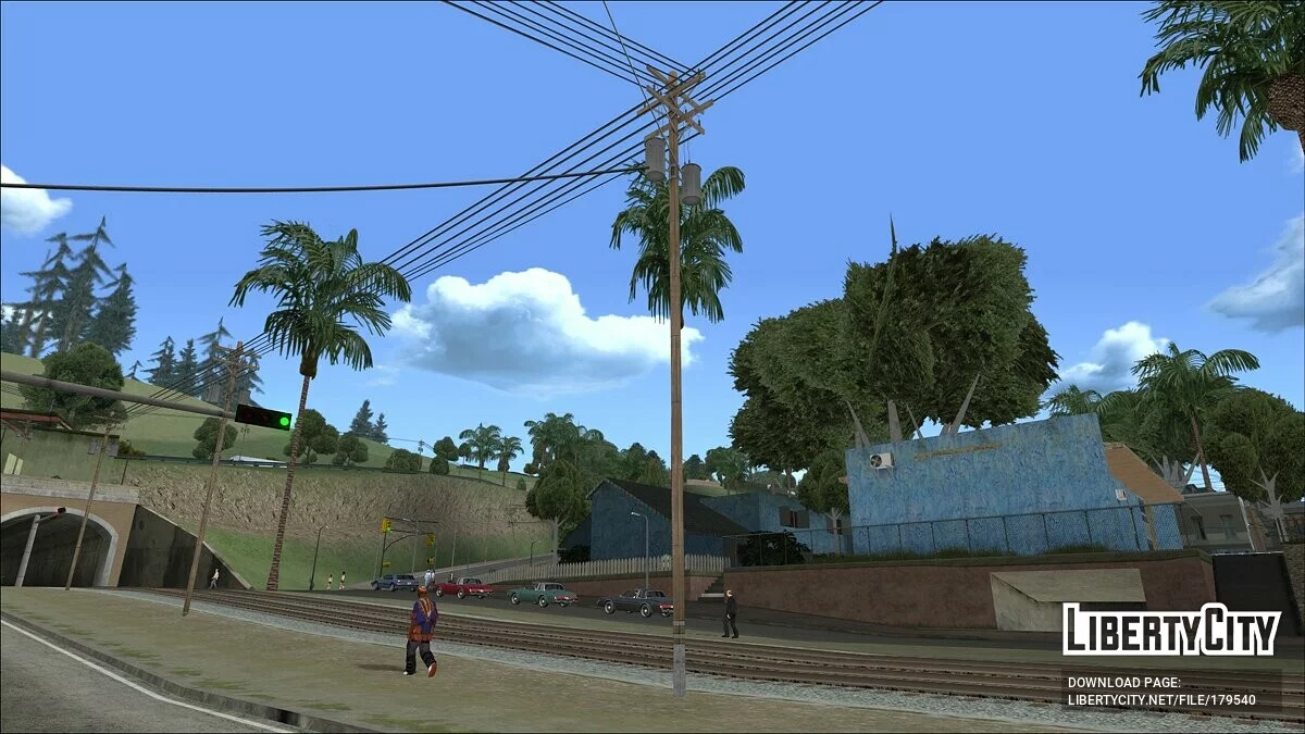 HD Телеграфный столб / GTA San Andreas