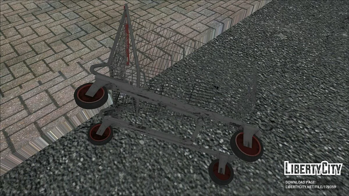 HD Тележка из супермаркета / GTA San Andreas