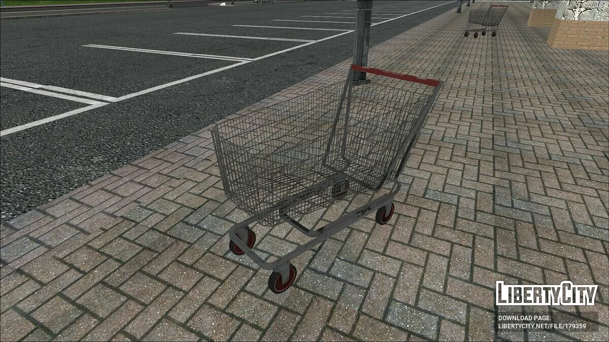 HD Тележка из супермаркета / GTA San Andreas