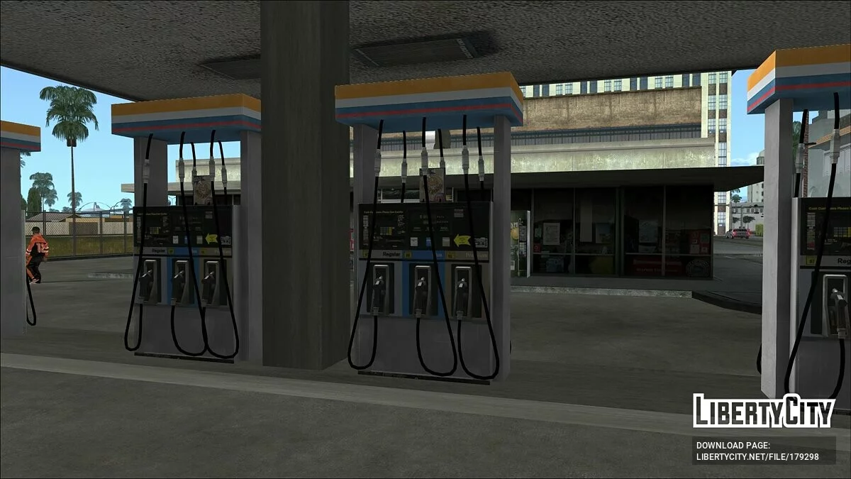 HD Заправочная колонка / GTA San Andreas