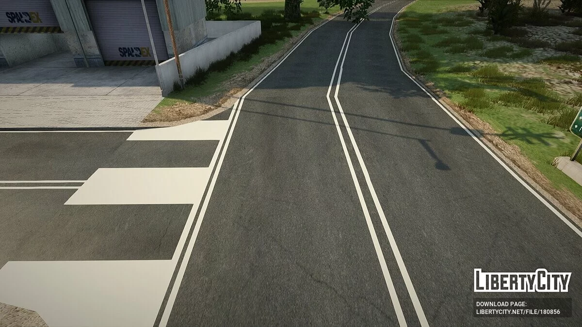 Дорога Румынии HQ V2 / GTA San Andreas