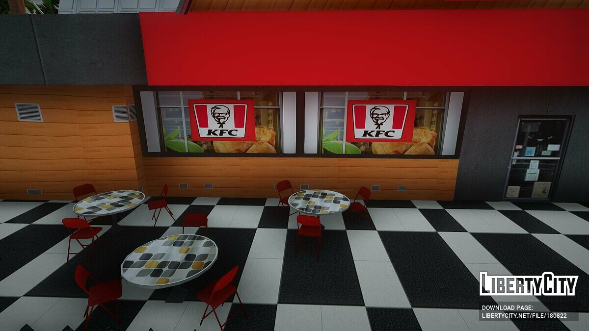 Скачать KFC в Лос-Сантосе для GTA San Andreas