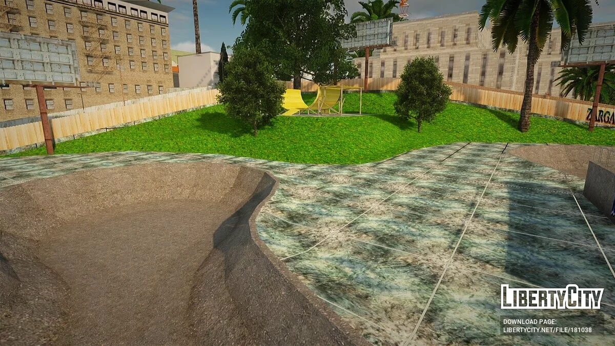 Новая больница и Glen Park / GTA San Andreas