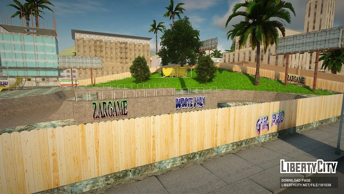 Новая больница и Glen Park / GTA San Andreas
