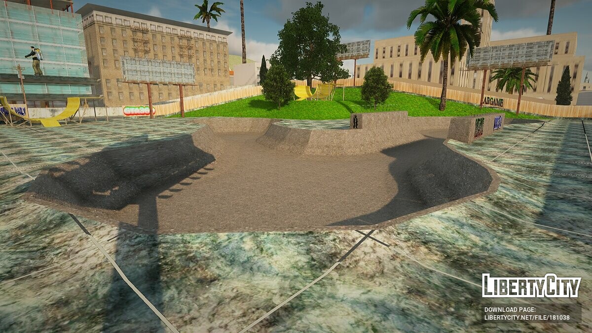 Скачать Новая больница и Glen Park для GTA San Andreas