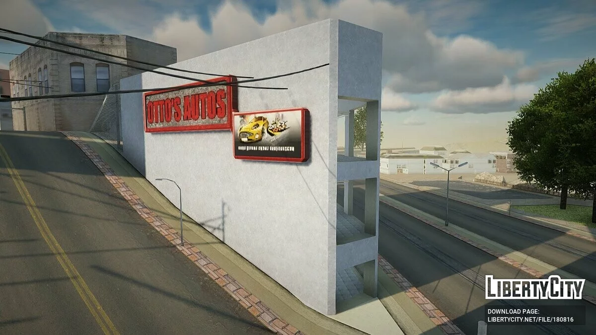 Новые текстуры автосалона Otto's Autos / GTA San Andreas