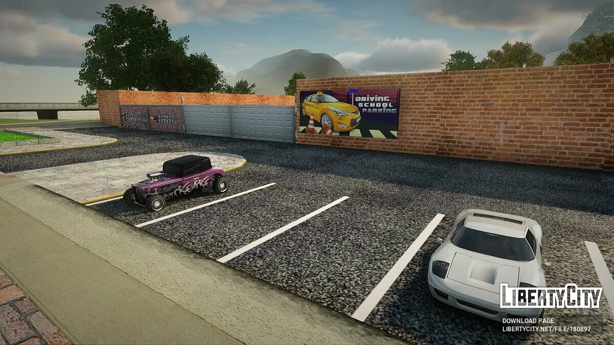 Новые текстуры автосалона в Сан-Фиерро / GTA San Andreas