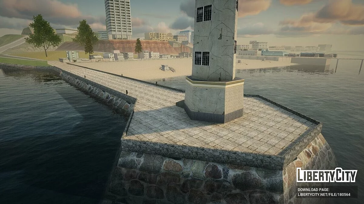 Новые текстуры для пирса / GTA San Andreas