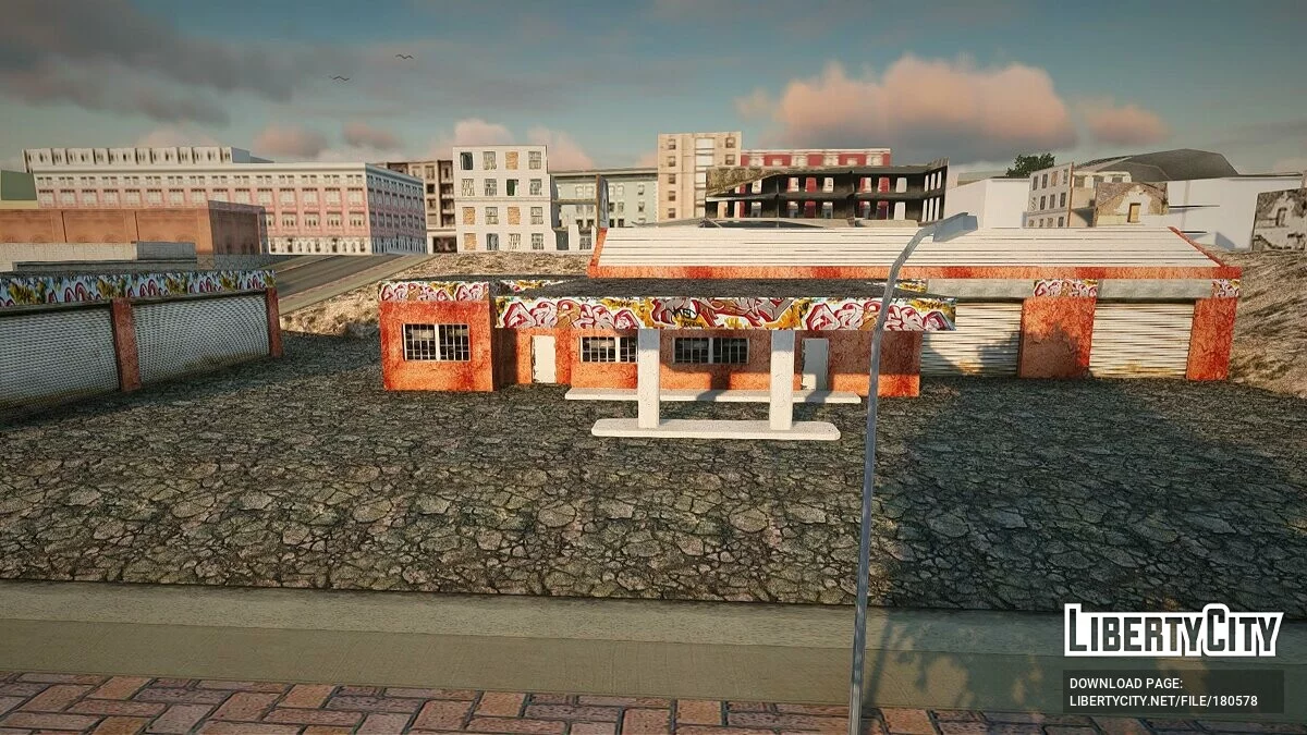 Новые текстуры гаража в Сан-Фиерро / GTA San Andreas