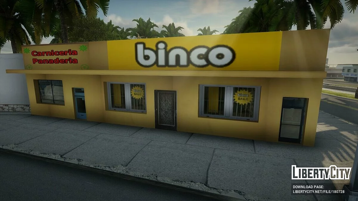 Новый магазин Бинко / GTA San Andreas