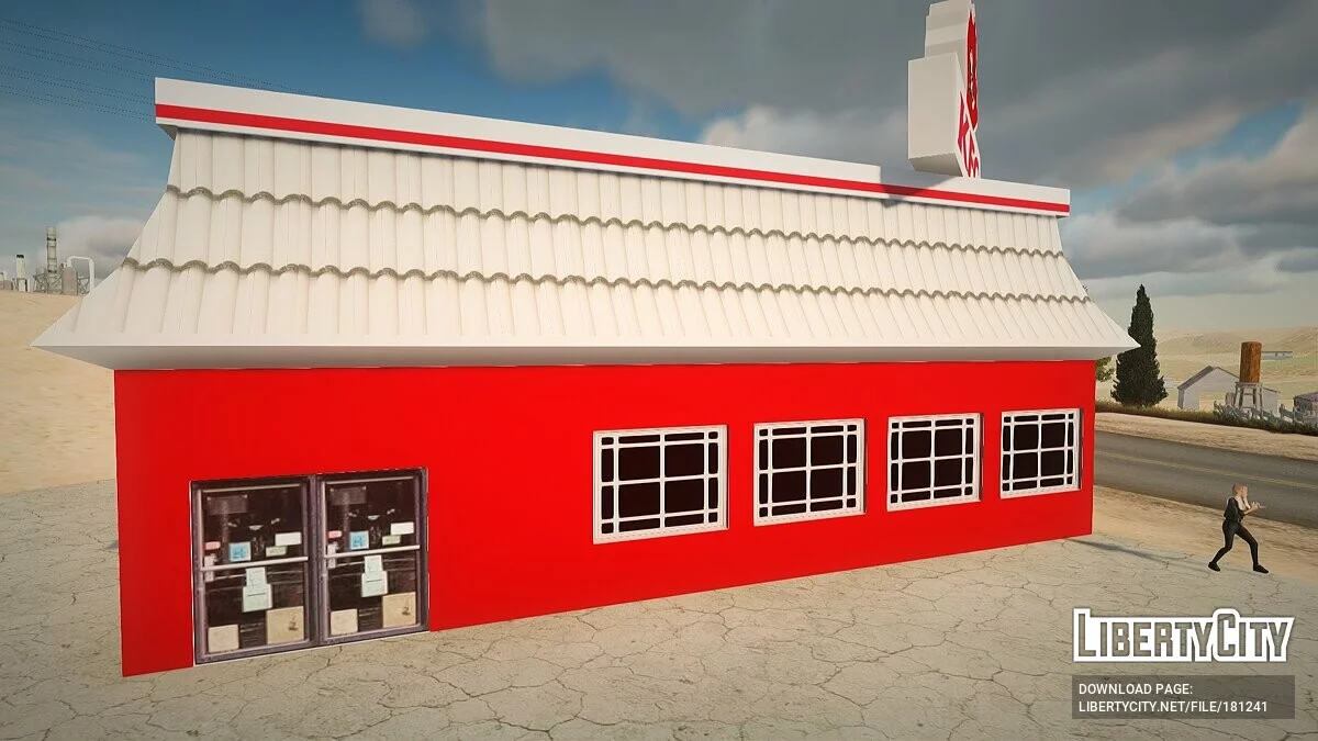 Ресторан KFC в Боун Кантри / GTA San Andreas