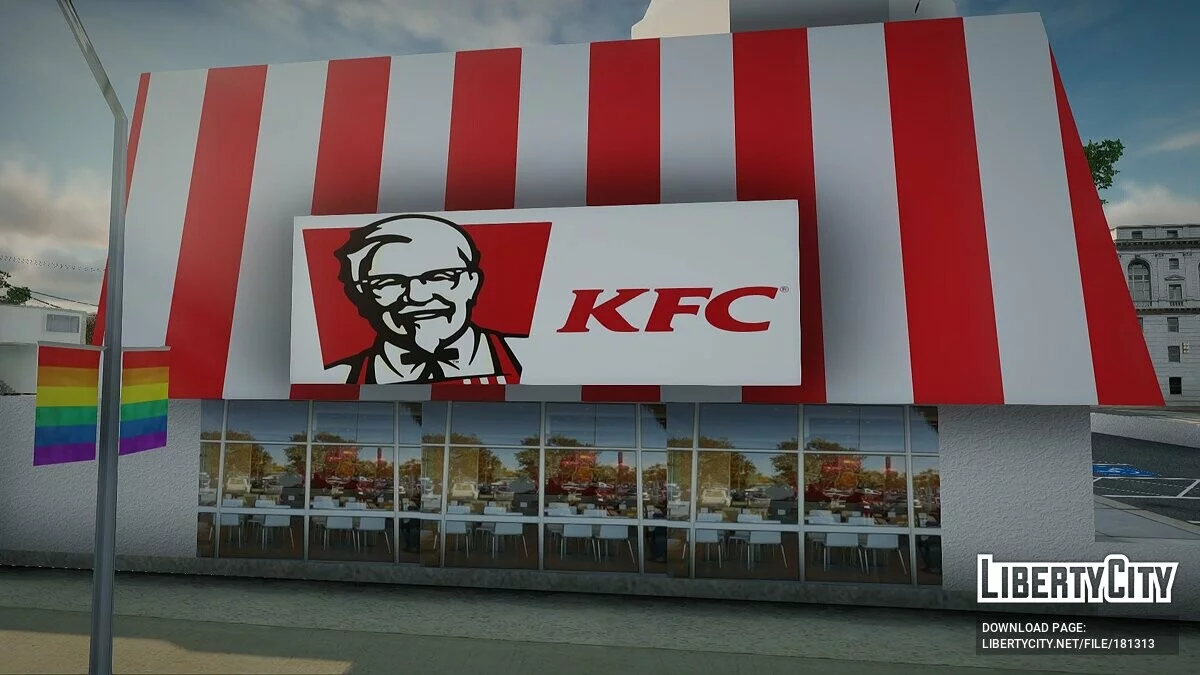 Ресторан KFC в Сан-Фиерро / GTA San Andreas
