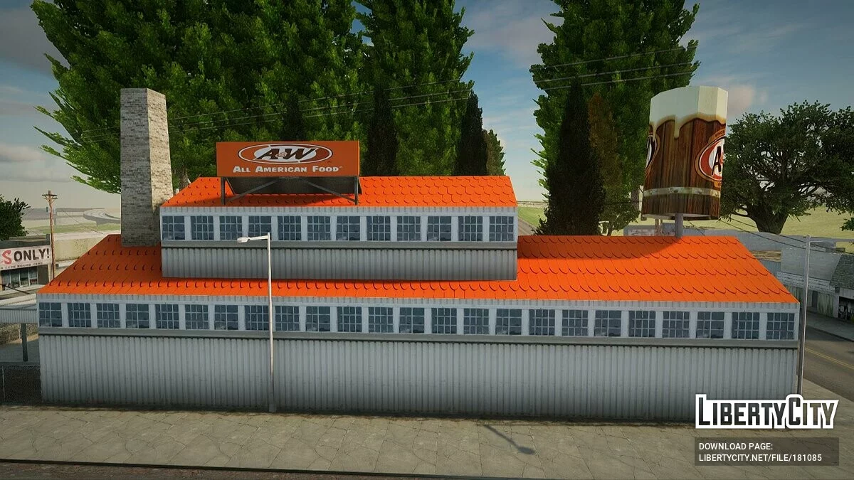 Завод пива в Монтгомери / GTA San Andreas