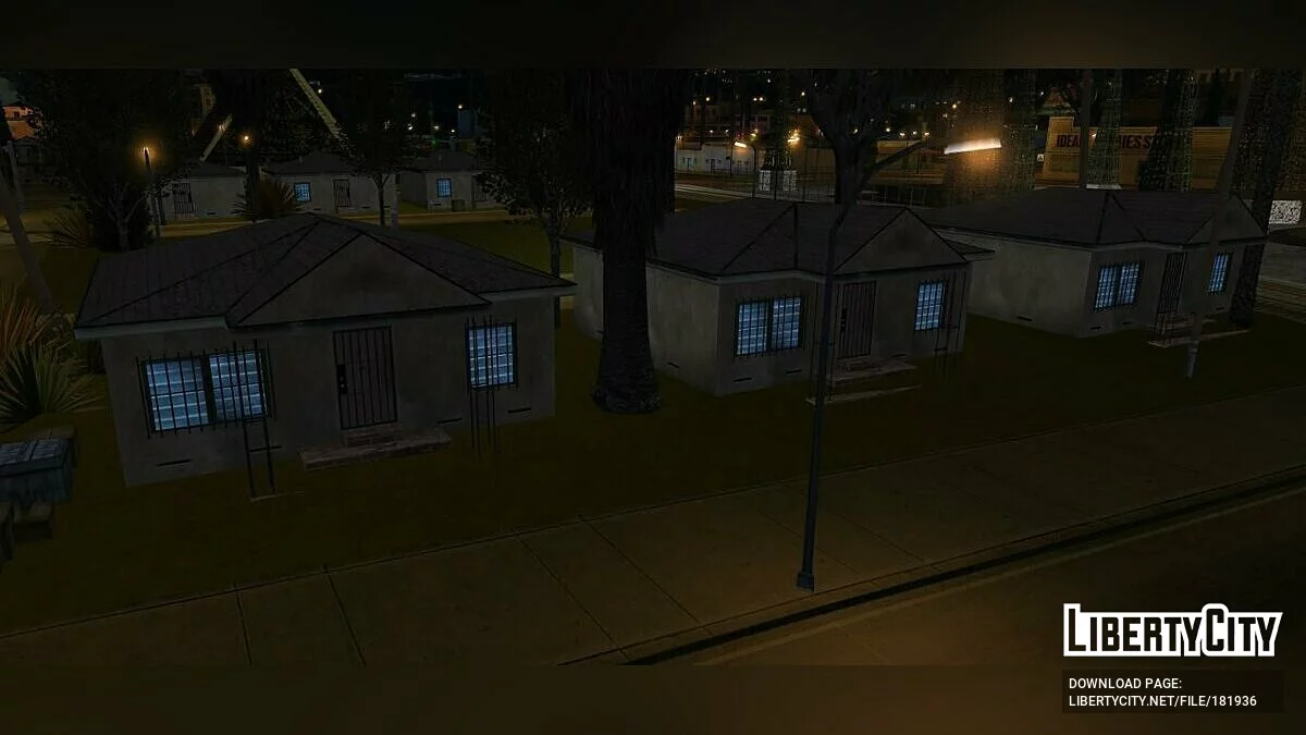 HD Дома из гетто / GTA San Andreas