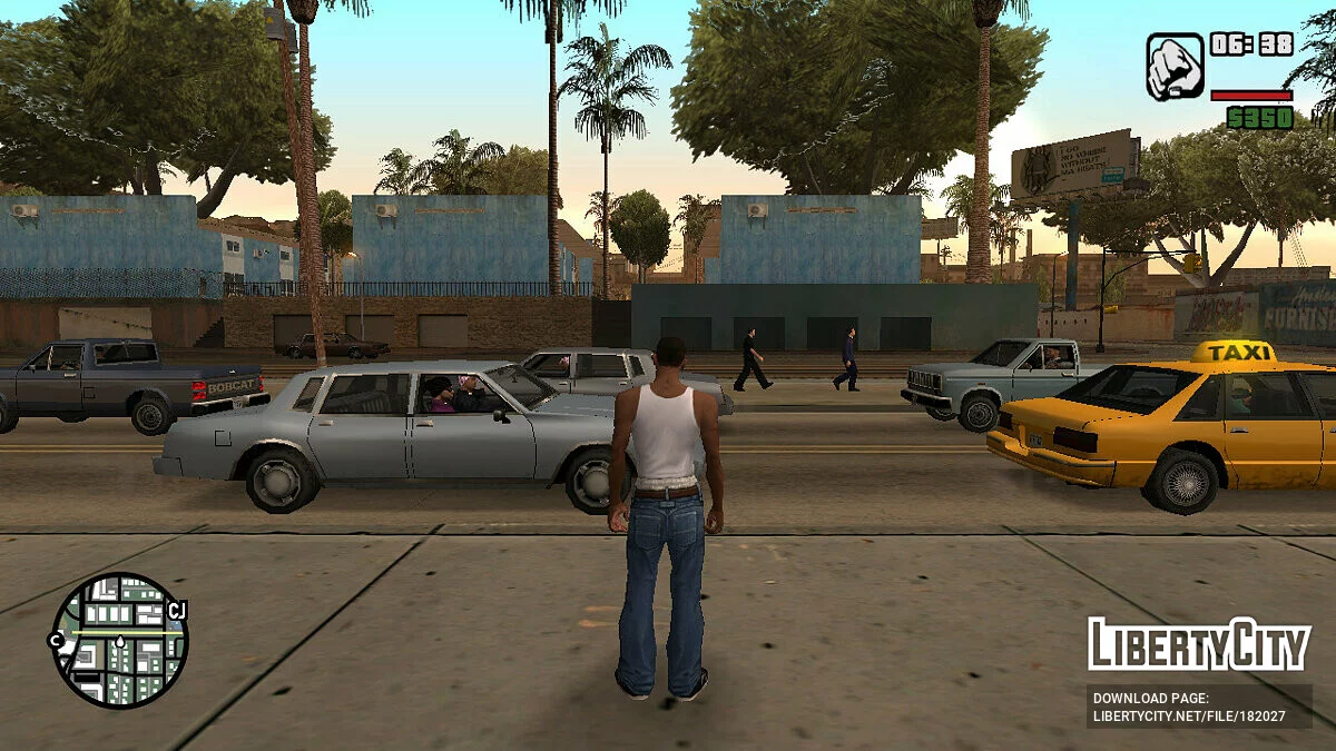 Улучшенная и перерисованная карта / GTA San Andreas