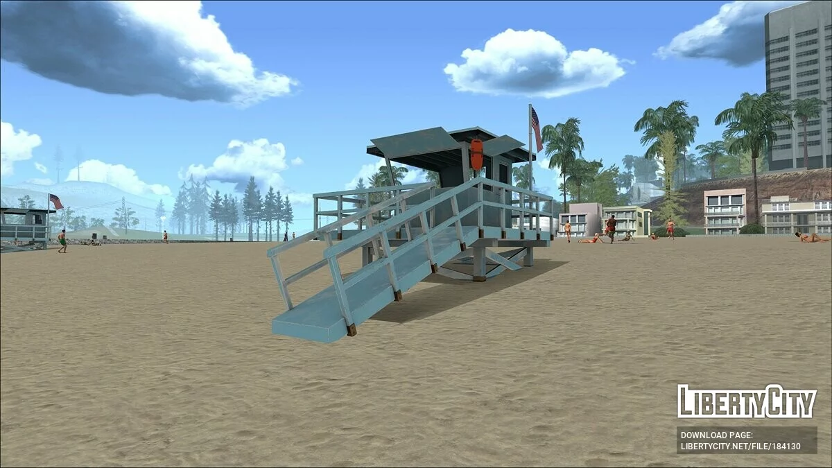 4K Спасательная вышка / GTA San Andreas