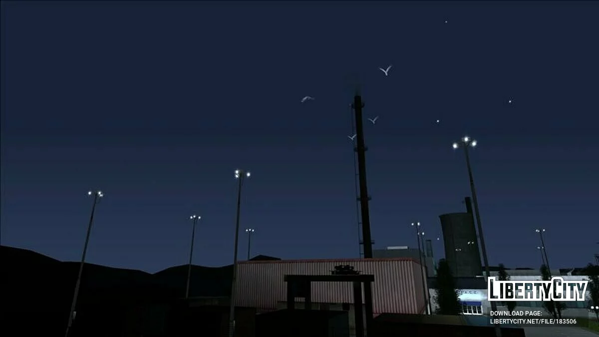 HD столбы / GTA San Andreas